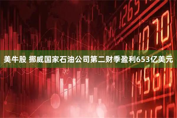 美牛股 挪威国家石油公司第二财季盈利653亿美元